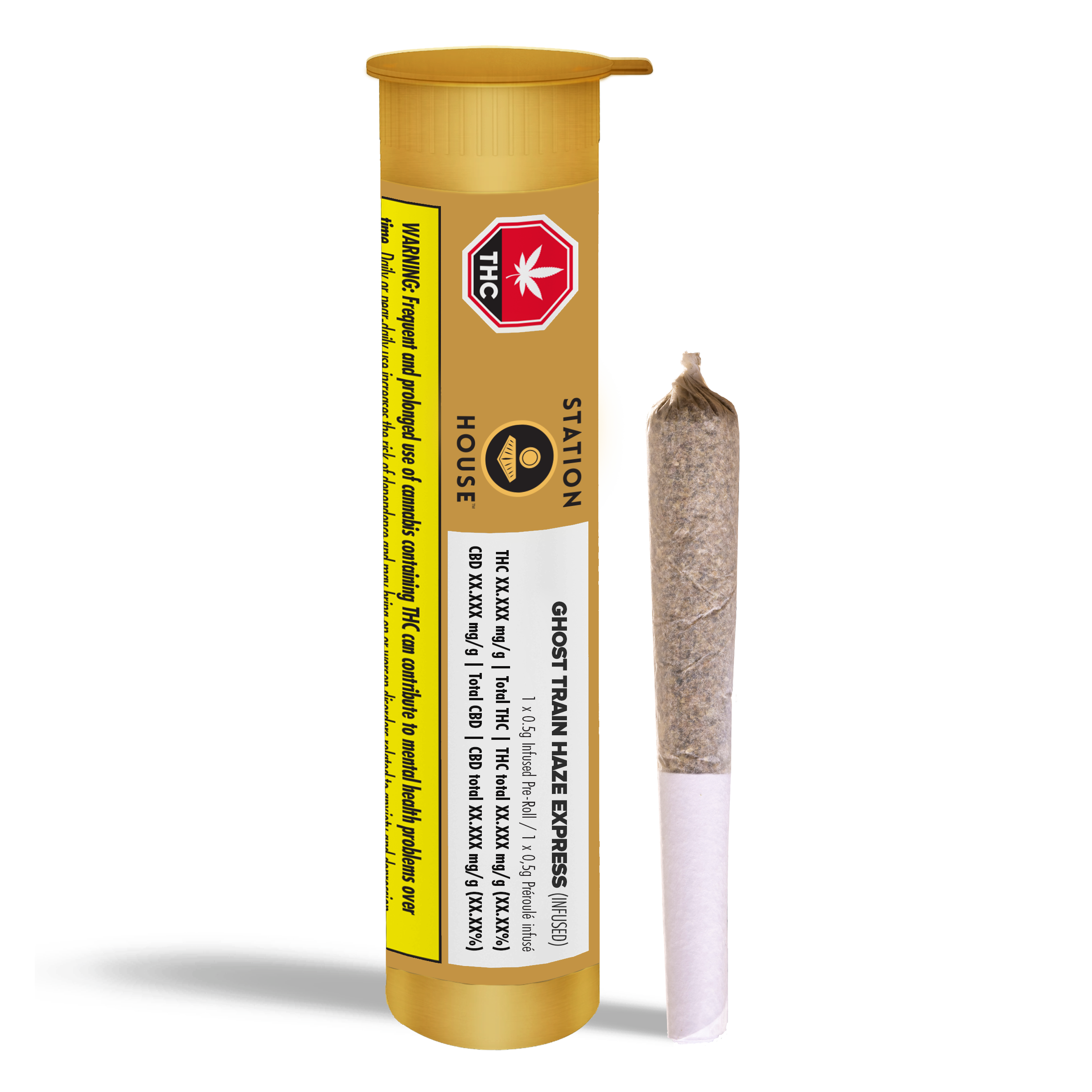 Ghost Train Haze Express Infused Pre-Roll | 1x0.5g