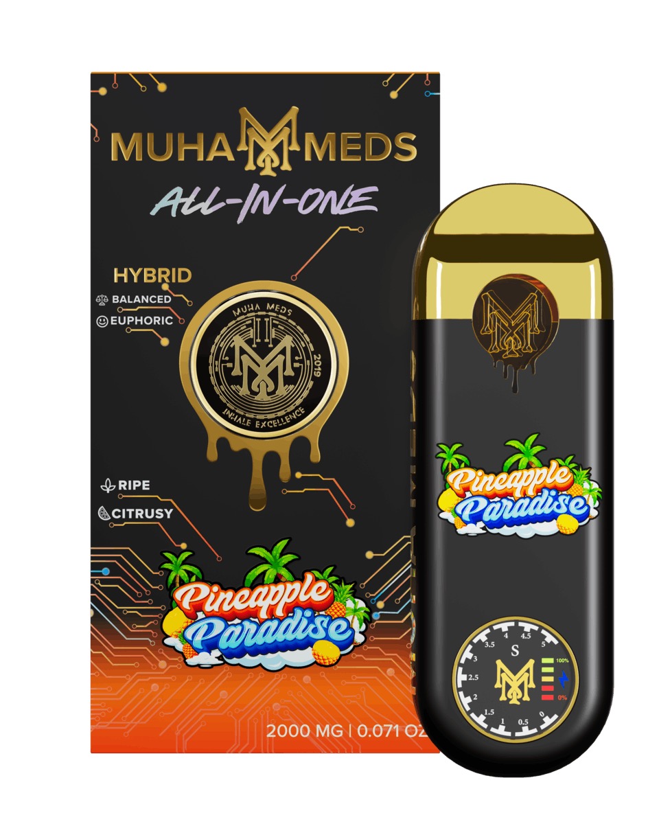 Muha Meds Disposable Vape | Pineapple Paradise