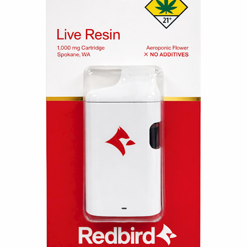 Redbird Kush Mints (Indica/Hybrid) 1g Live Resin Disposable