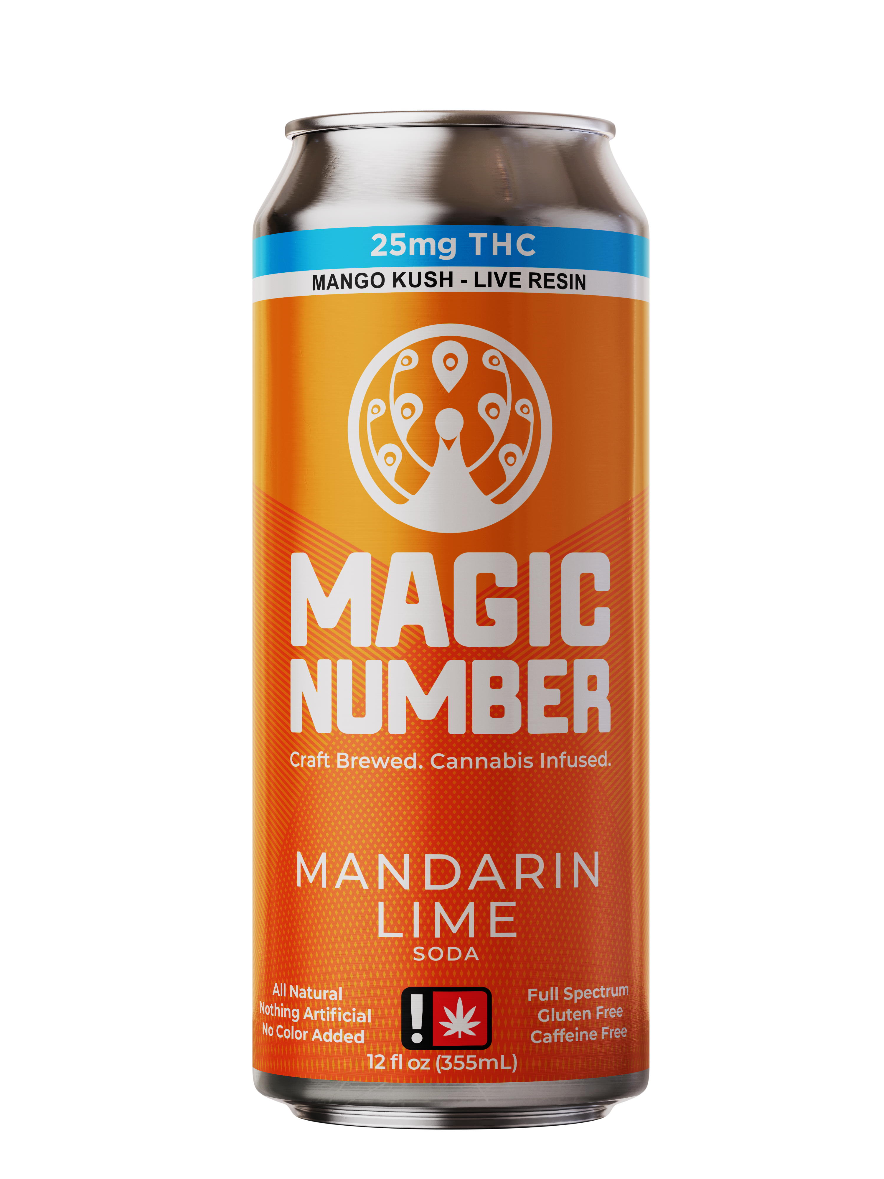 Mandarin Lime Live Resin Soda | 25mg