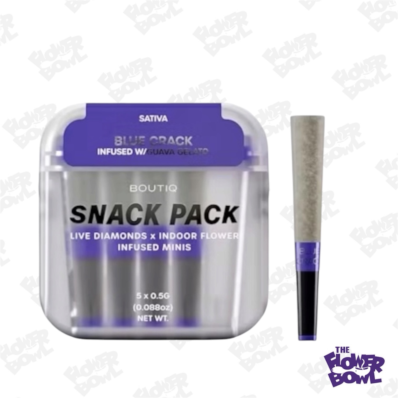 Blue Crack Snack Pack (5x.5G) Infused Prerolls