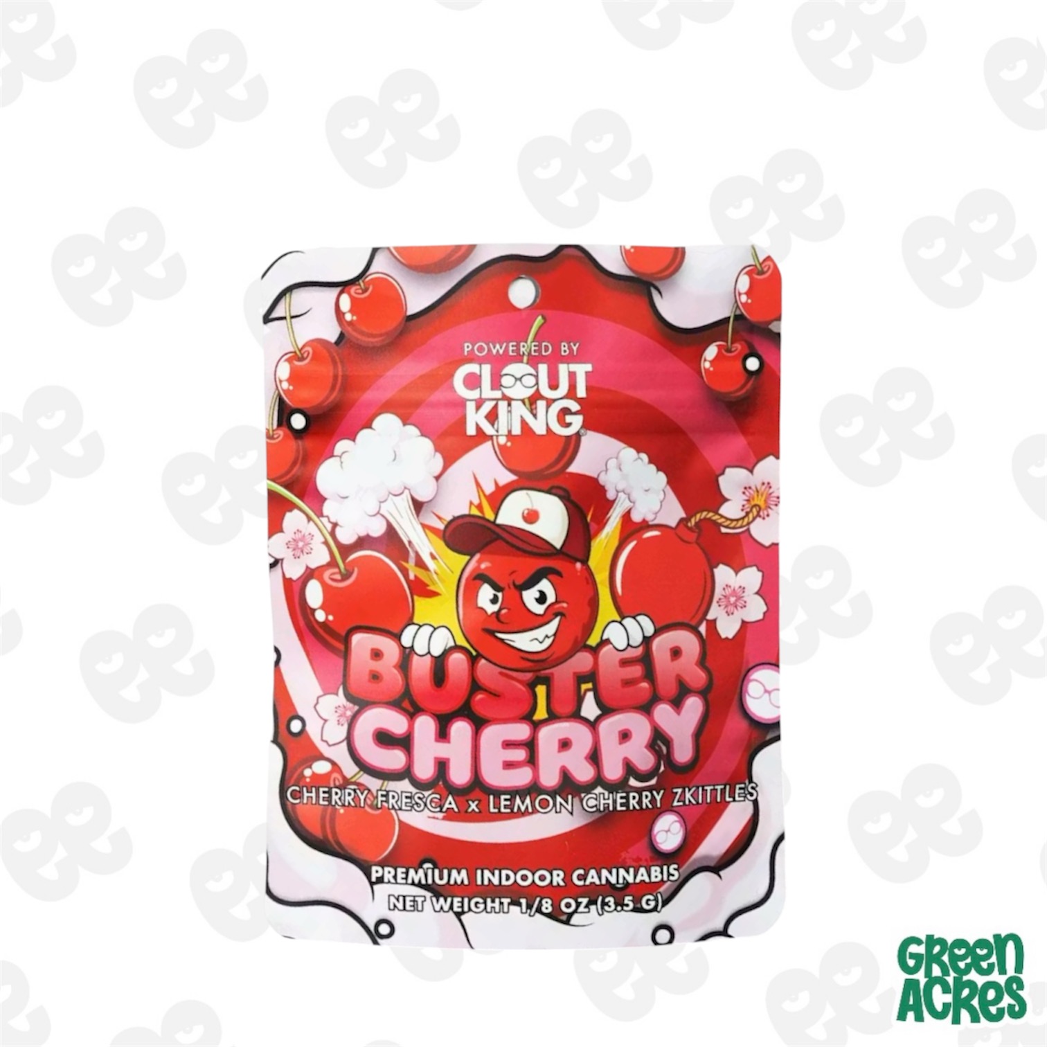 Clout King: Buster Cherry Prepackaged 3.5G