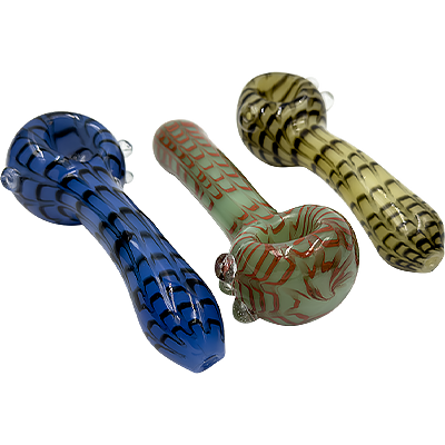 5" Wrap 'n Rake Spoon Pipe | Luvbuds