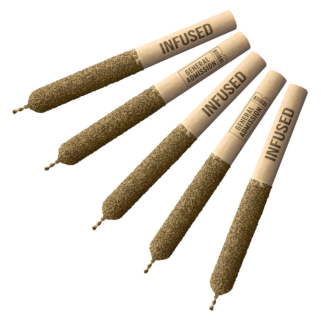 General Admission - Berry Tundra Hi-Fi Infused Pre-Roll - Sativa - 5x0.5g