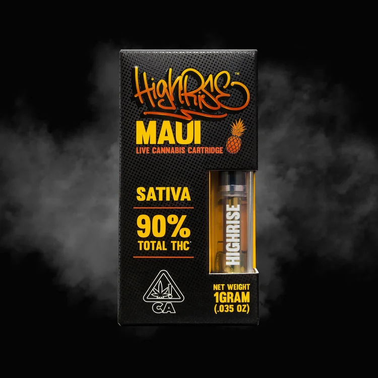 High Rise - Jack OG - Disposable Cart 1G Dist Sativa