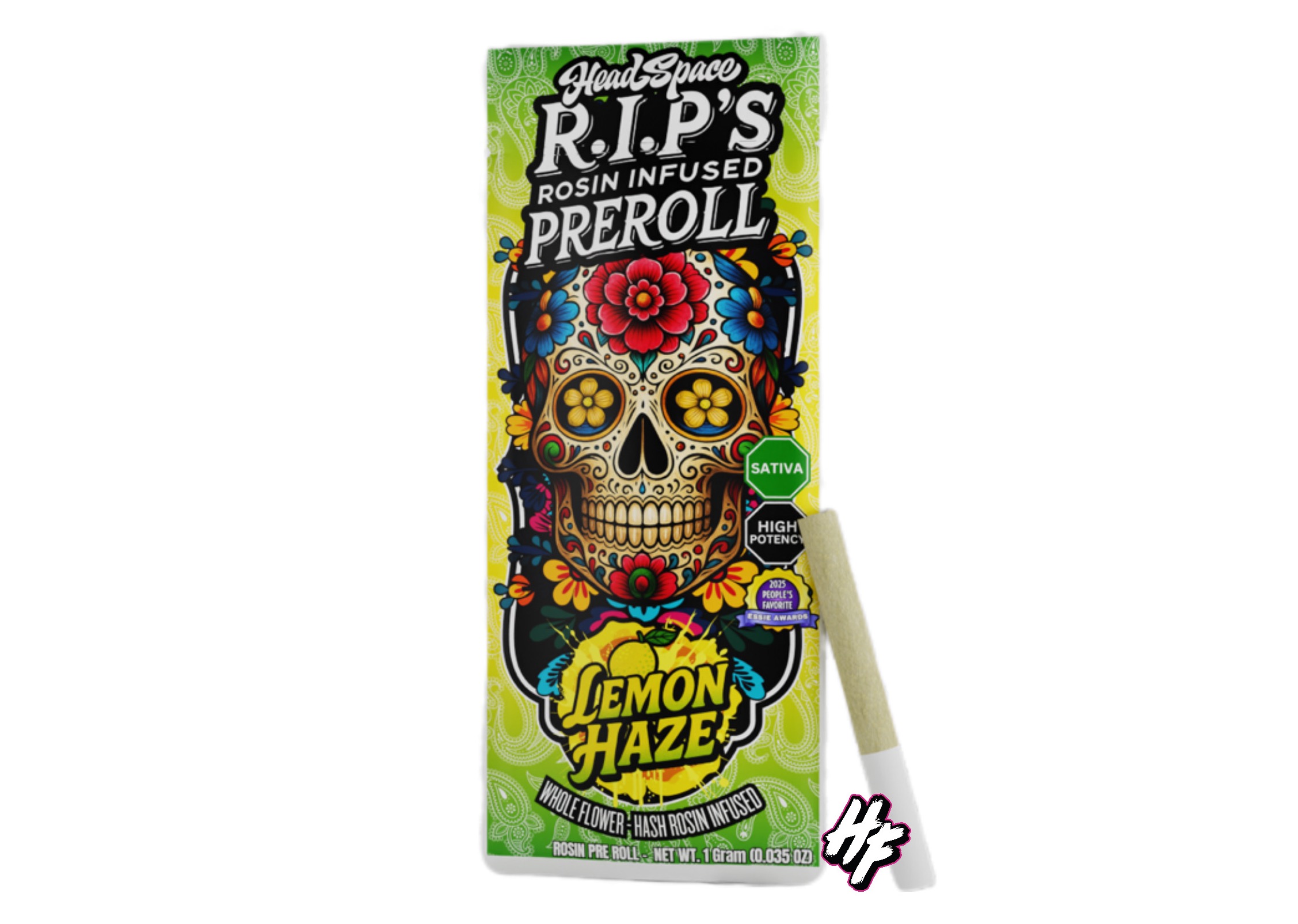 RIPS Electric Lemon Haze Infused Preroll
