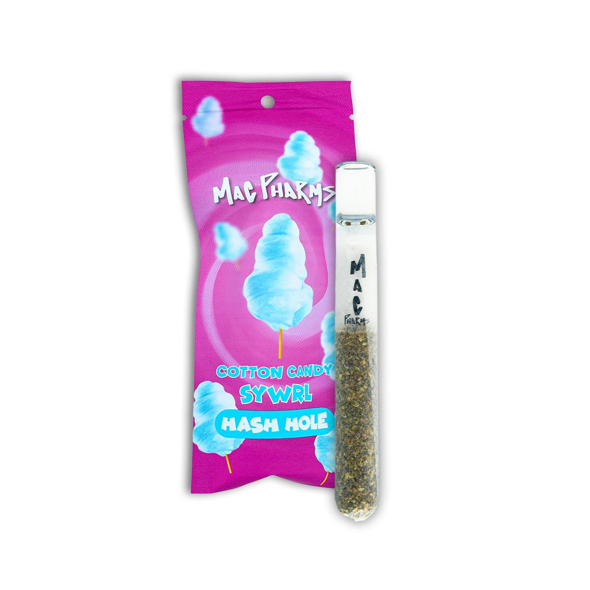 Cotton Candy Sywrl | Hash Hole Infused Pre-roll | 2g | Indica