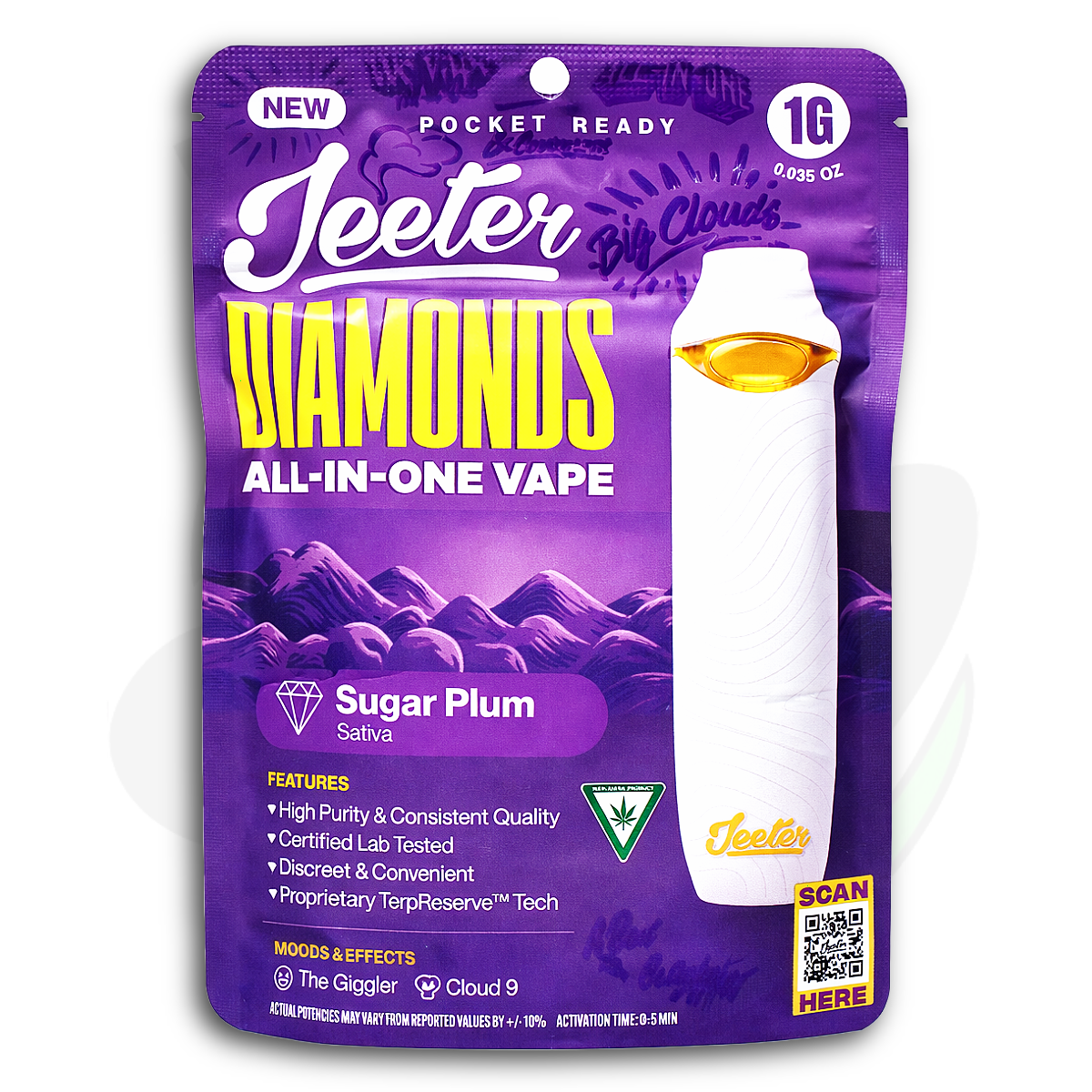 Sugar Plum | 1g Liquid Diamond Disposable