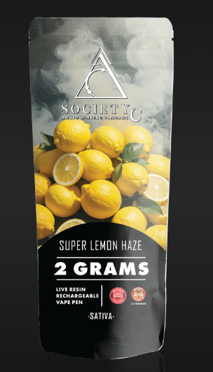 Super Lemon Haze | Live Resin Disposable | 2g | Sativa