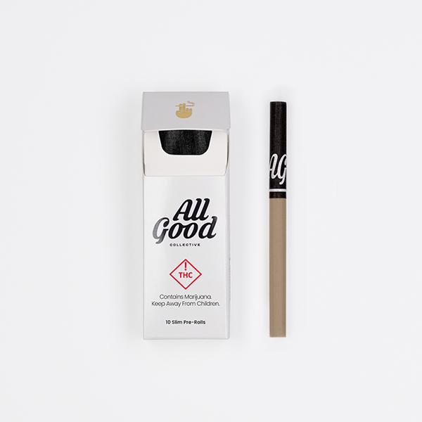 All Good Infused 10x Prerolls- Blackberry