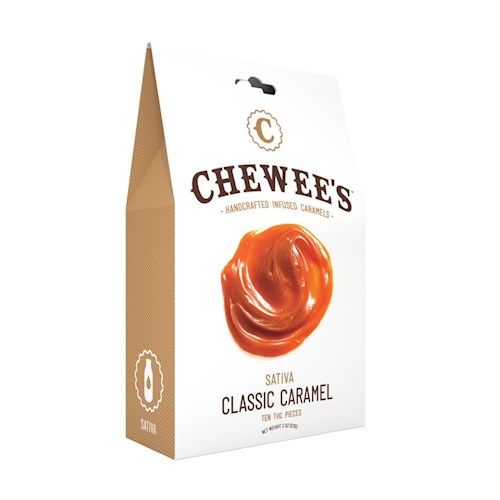Chewee Caramel Chews Thc 10pk