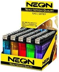 Neon Disposable Lighter - 50ct