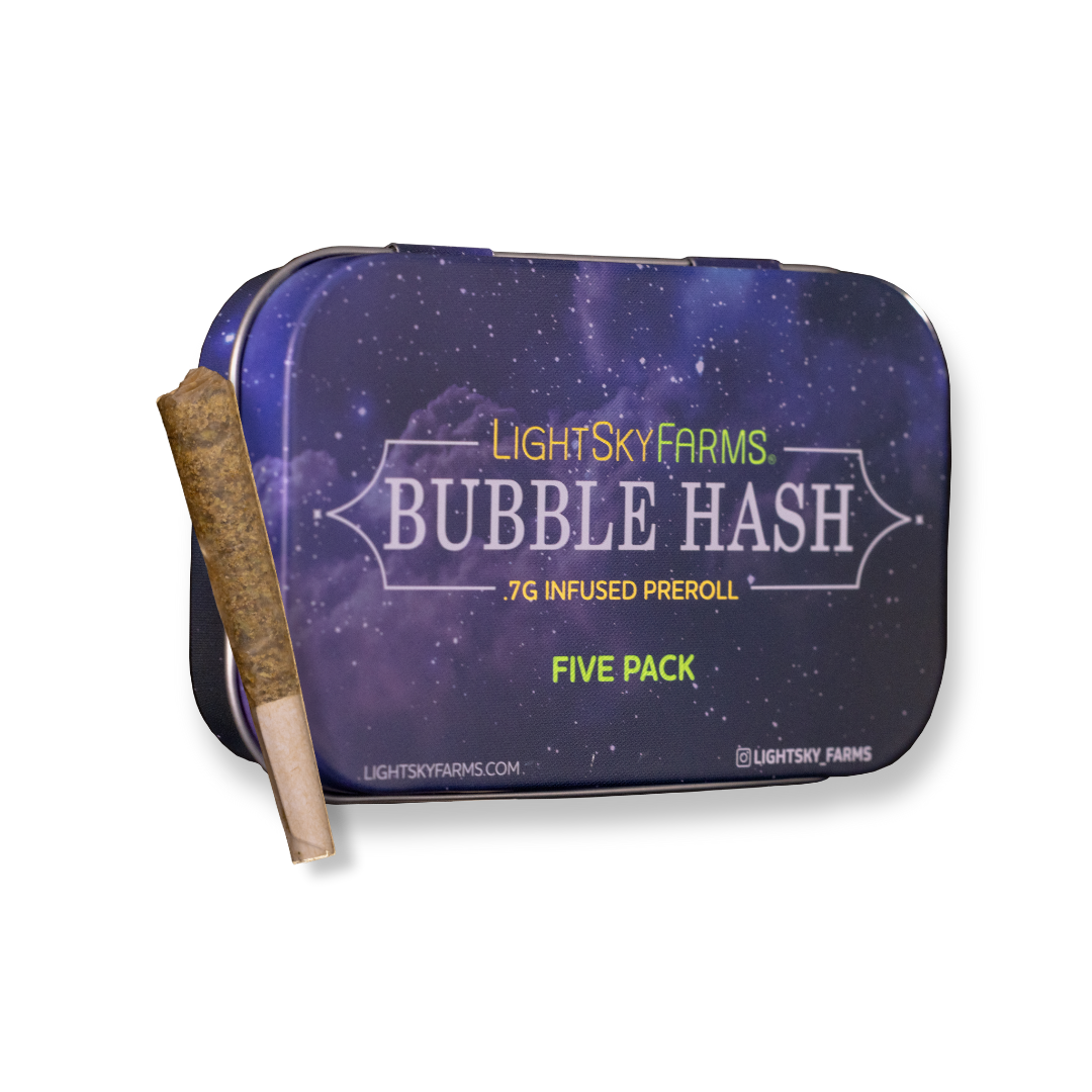 LightSky | Perfect Triangle x Papaya Punch | Bubble Hash Infused 5-Pack