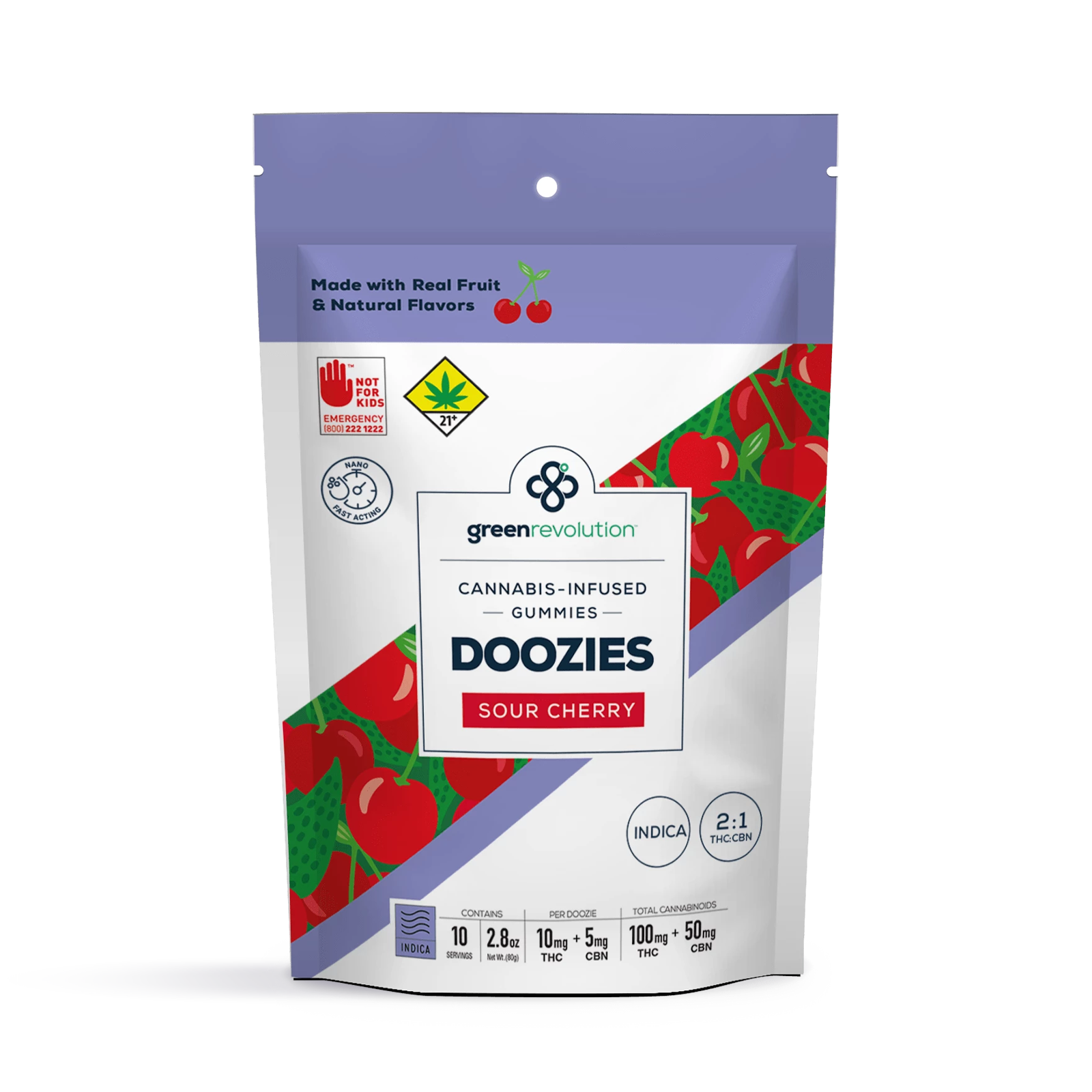 Rainier Cherry CBN 2:1:1 Doozies | 10-pack