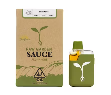 Raw Garden Blueberry Muffins Indica Sauce All-In-One