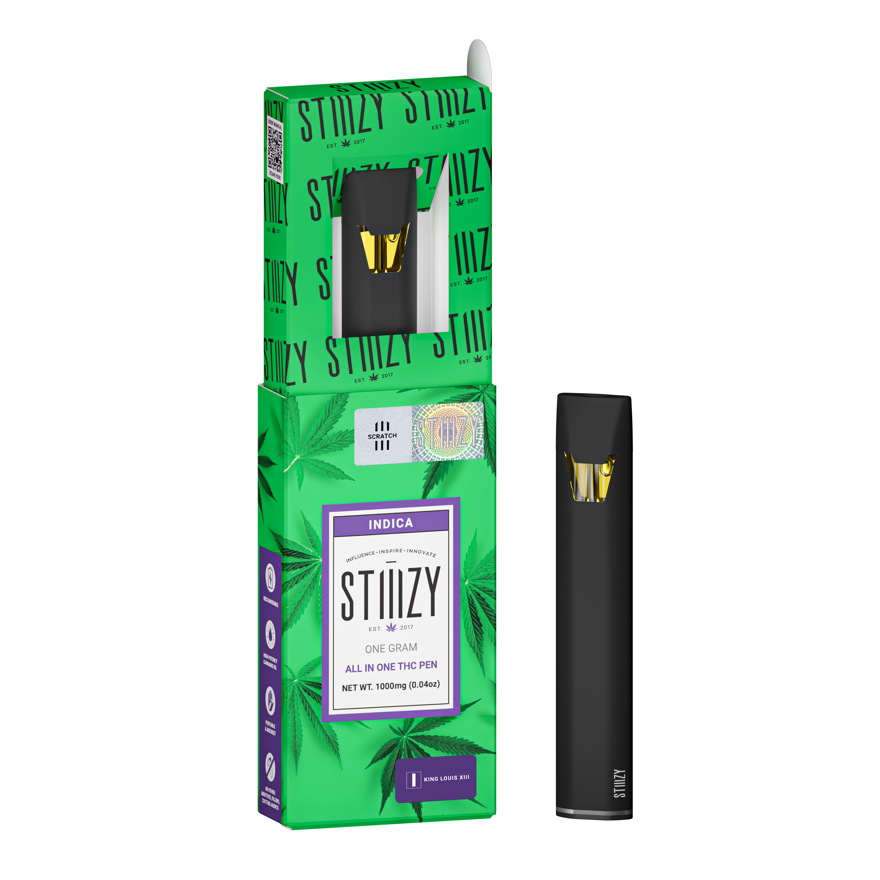 Stiiizy | King Louis XIII | Disposable Vape | 1g