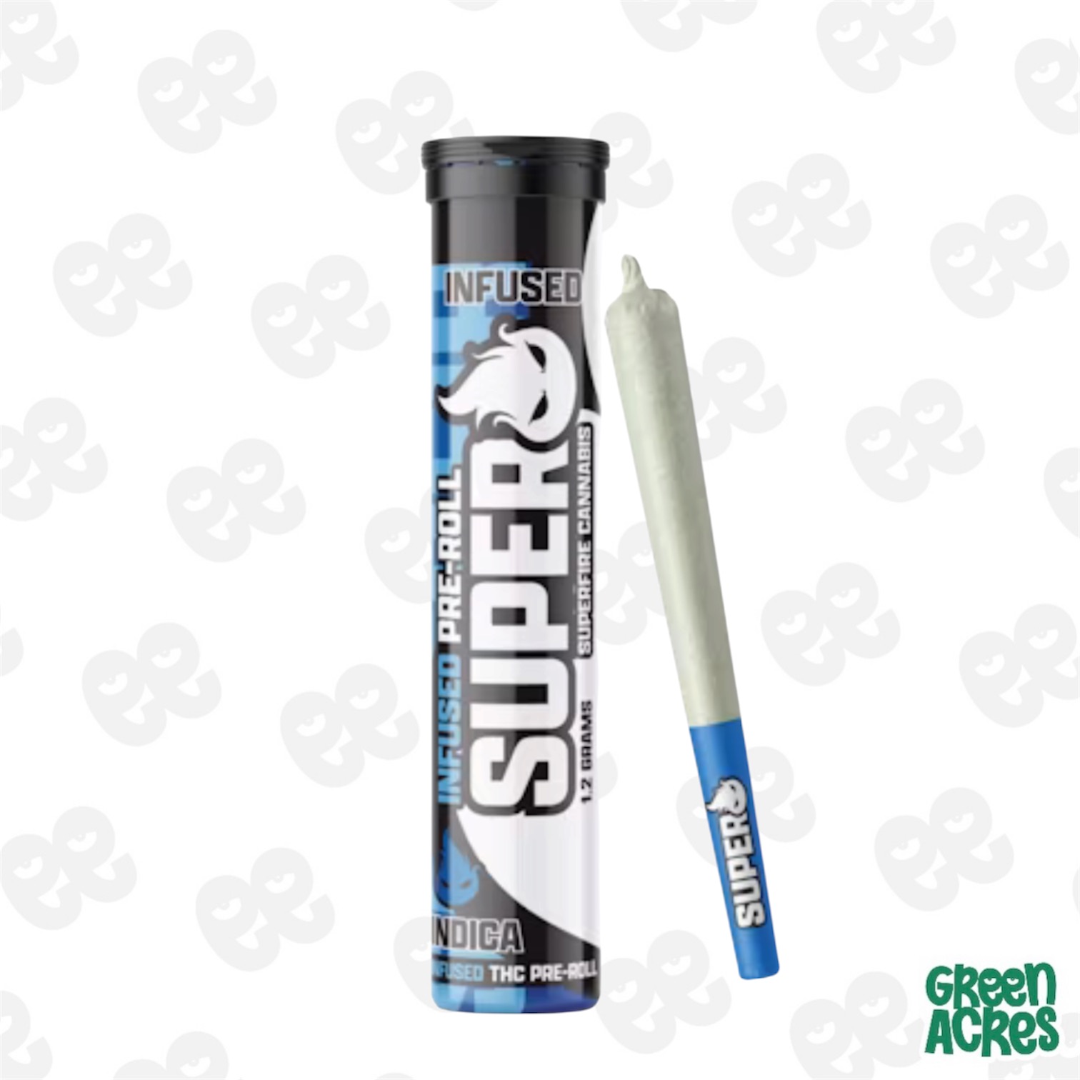 Superfire: Blue Razz Sherbet 1.2G Infused Pre-Roll