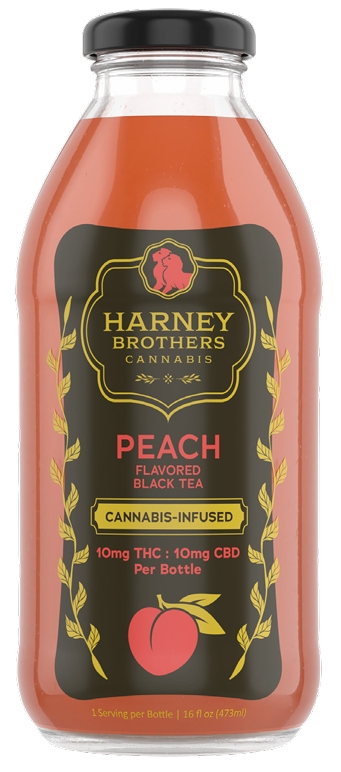 Harney Brothers | Peach Tea | 16oz Bottle 10mg
