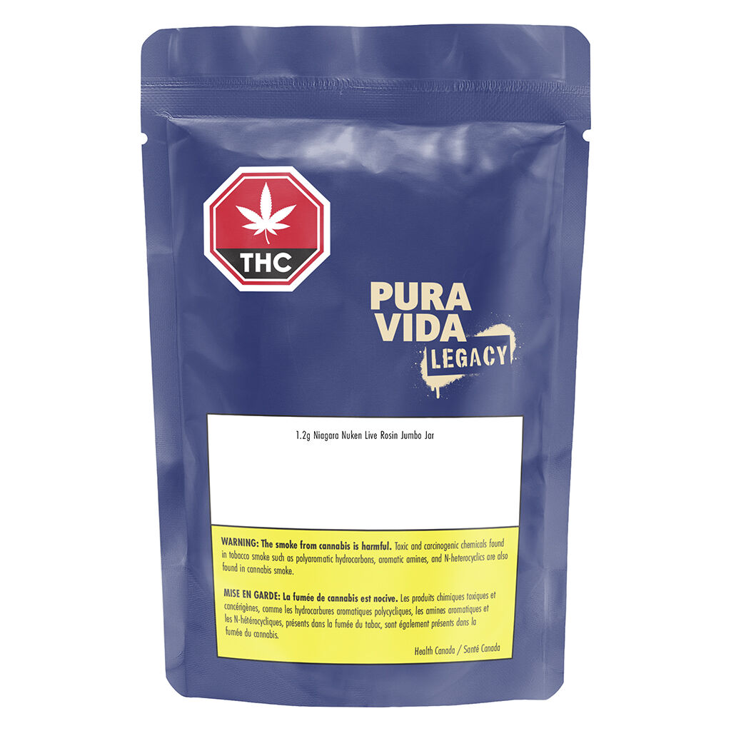 Pura Vida - Niagara Nuken Live Rosin Jumbo Jar