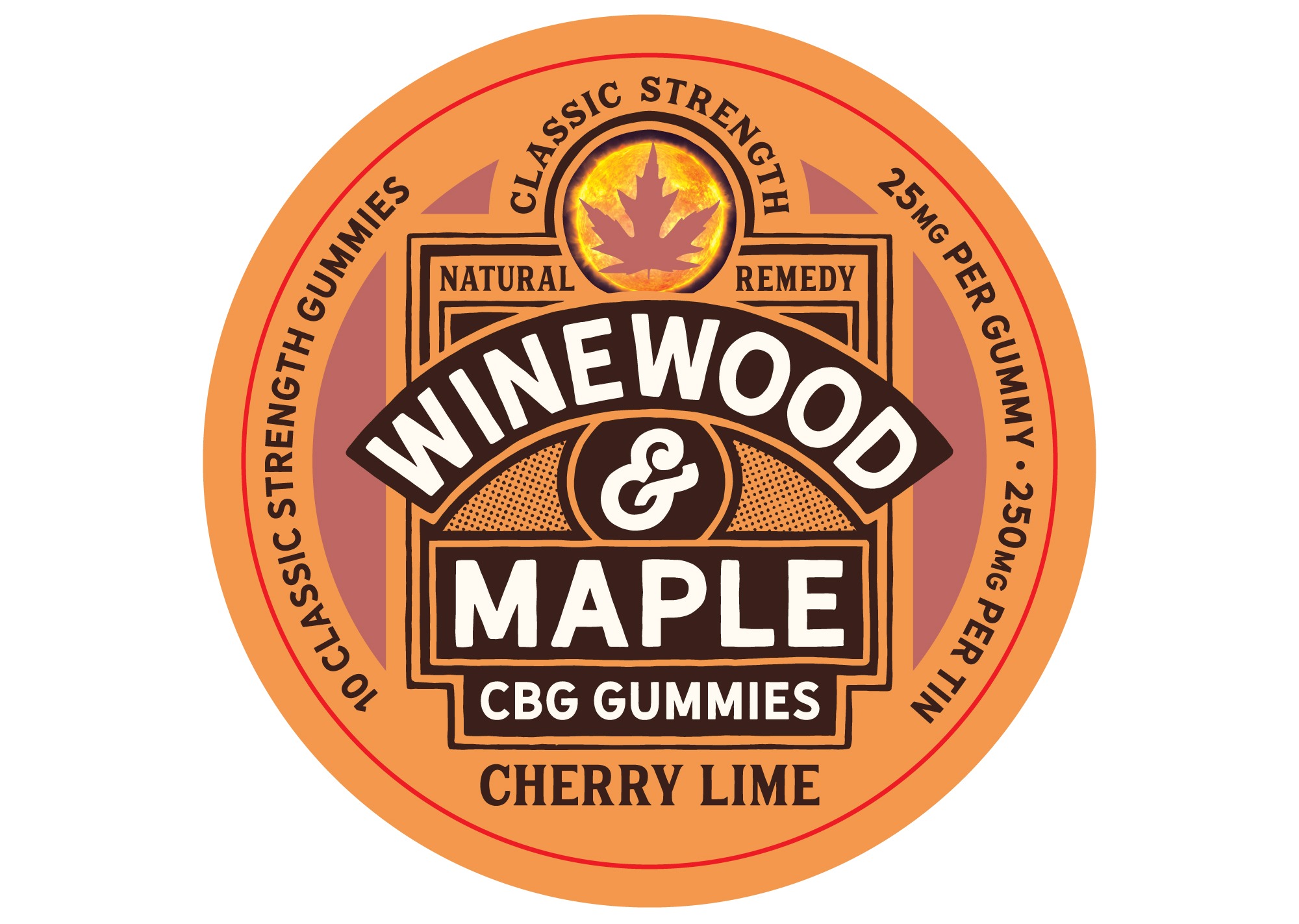 CBG Gummies | Cherry Lime 10pack [25mg/ea]