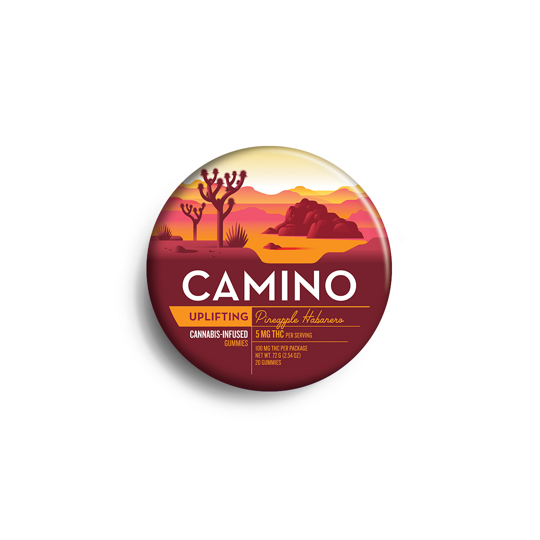 Camino Gummies | Pineapple Habanero (Uplifting) | 100mg
