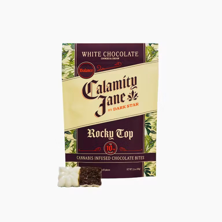 Calamity Jane Rocky Top White Chocolate Cookies Cream Bites