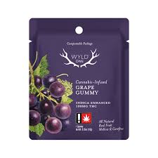 WyldOnes Grape Single Gummy 100mg