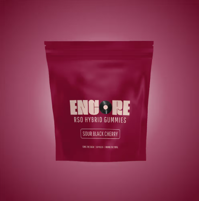 Sour Black Cherry | RSO Gummies 100mg | 10pk
