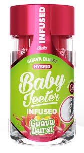 Jeeter | Baby Jeeter | Guava Burst | 2.5g (0.5g x 5) | Quad Infused Pre-Roll Pack
