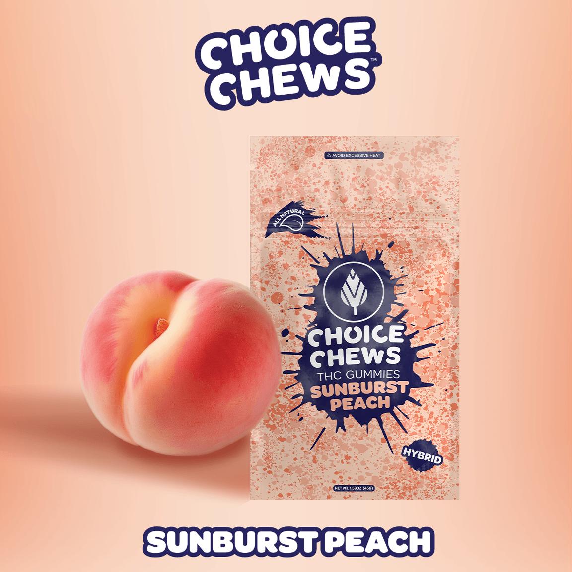 Sunburst Peach Gummies