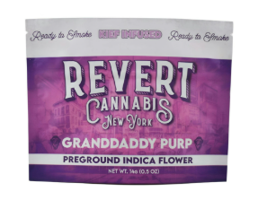 Revert | Granddaddy Purp (I) | Kief Infused Pre-Ground Flower (14g)