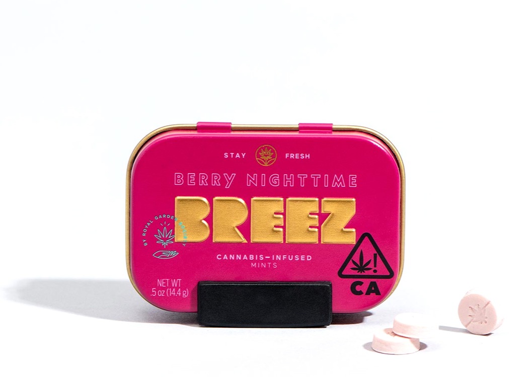 Breez — Berry Nighttime Mints