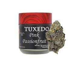 Pot & Head- Tuxedo Edition- Pink Passionfruit Flower