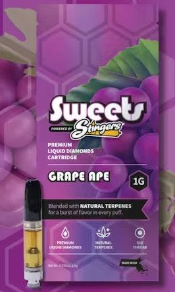 Grape Ape | 1g Liquid Diamonds Cartridge at Redi