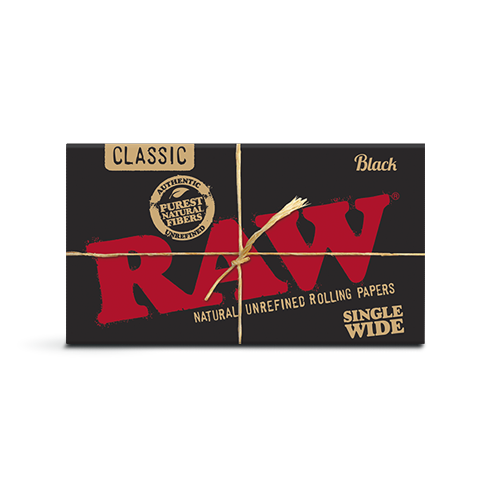 Black Single Wide Double Feed Papers
