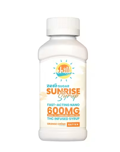 Chill Medicated - Zero Sugar Syrup 200mg Sunrise - Orange Creme