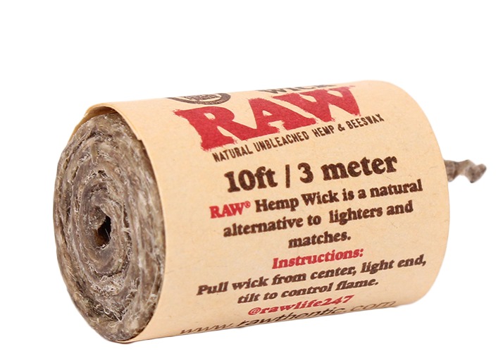 Raw | Hemp Wick | 10ft