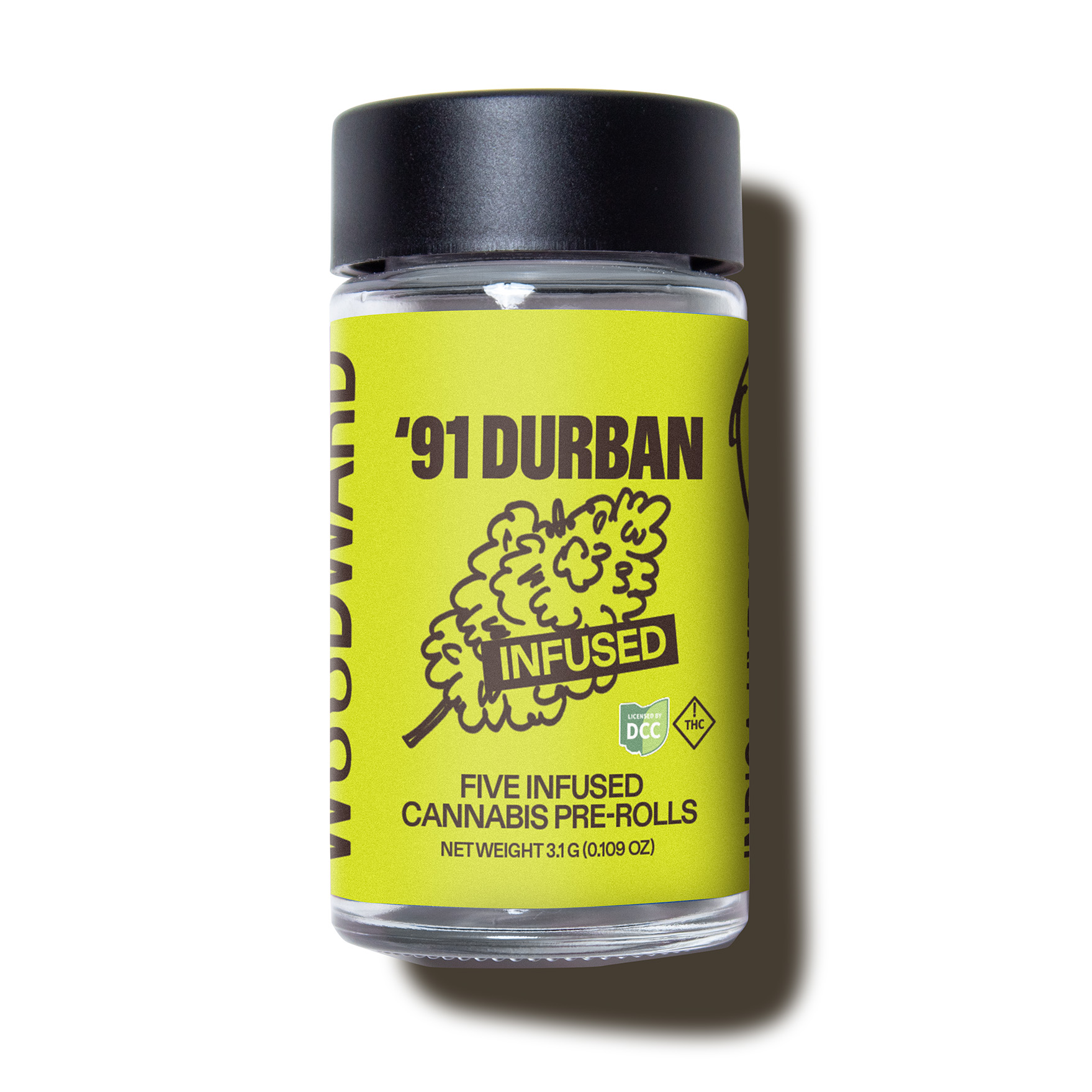 Woodward | '91 Durban (Infused SSU) Pre-Rolls | 0.5g | 5Pk