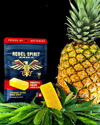 Pineapple Glide 100mg Gummy (Rebel Spirit)