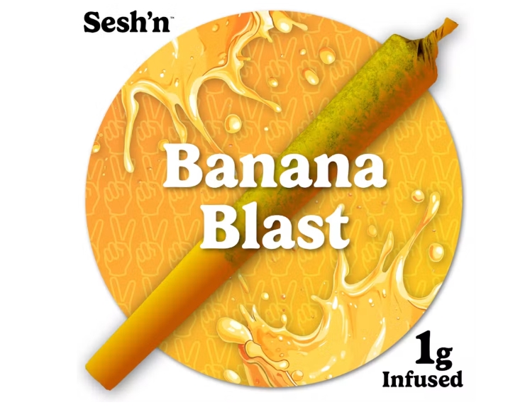Banana Blast: Infused Pre-Roll 1pk