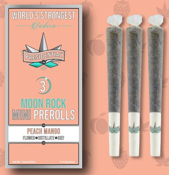 Moon Rock Mini Pre-Rolls | Peach Mango