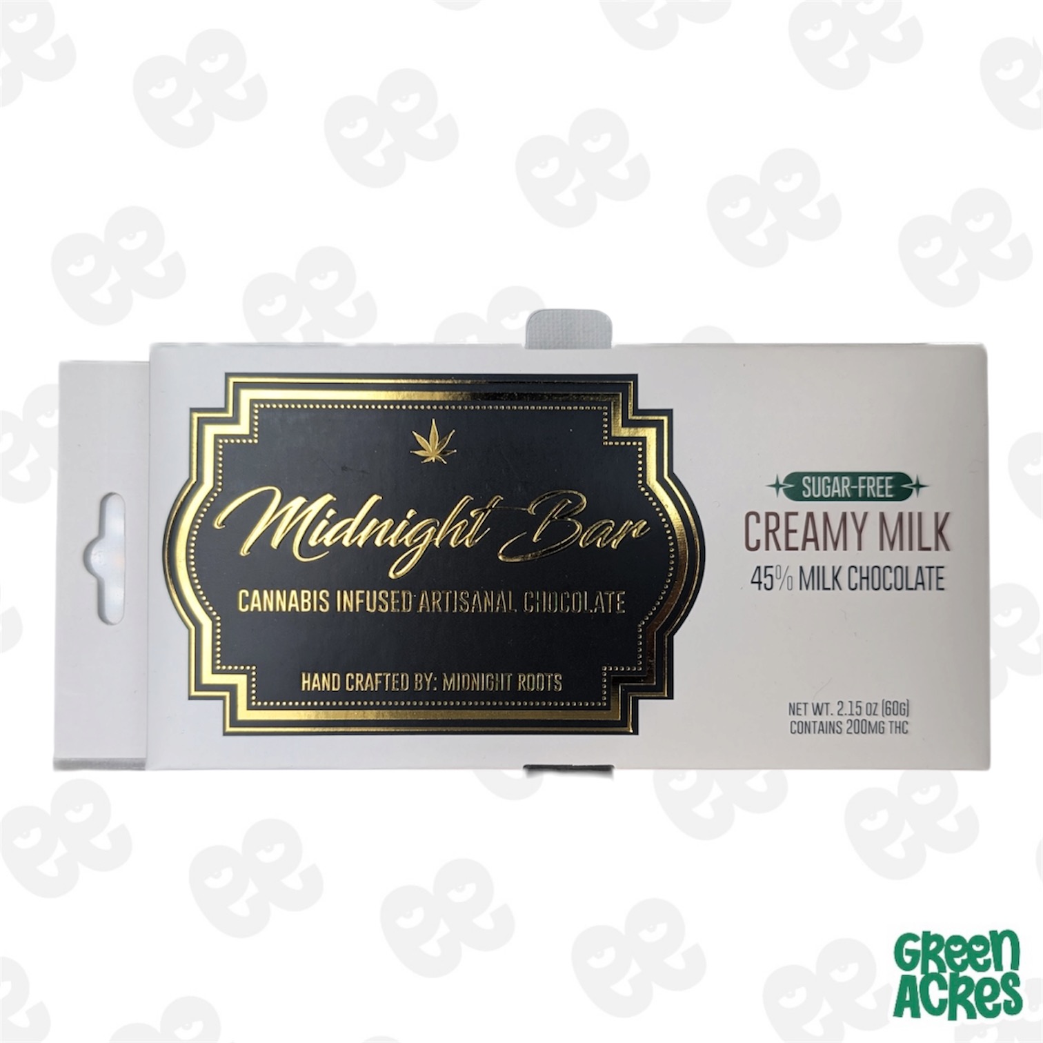 Midnight: Sugar Free Milk Chocolate 200MG Bar
