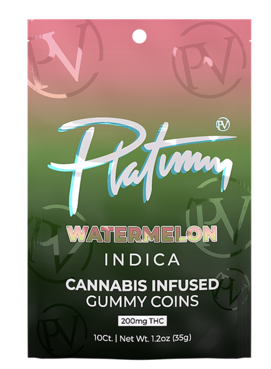 PLATINUM VAPE | WATERMELON | GUMMIES | 200MG