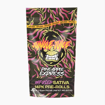 Jungle Juice Infused Multi Pack Pre Rolls- Pineapple Express