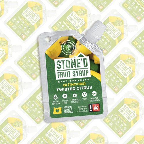 Twisted Citrus | Stoned Fruit Syrup | 250mg 2:1 CBG
