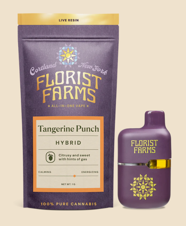 Tangerine Punch | Live Resin Tank AIO | 1g