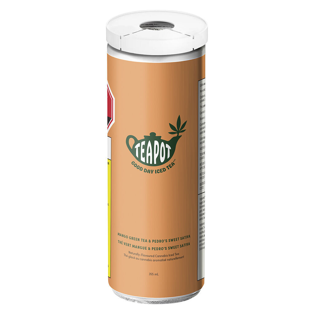 TeaPot Good Day Iced Tea Mango Green Tea 355ml