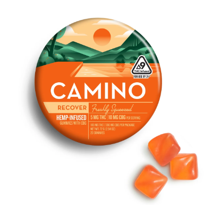 RECOVER Freshly Squeezed Gummies - 50mg THC / 100mg CBG
