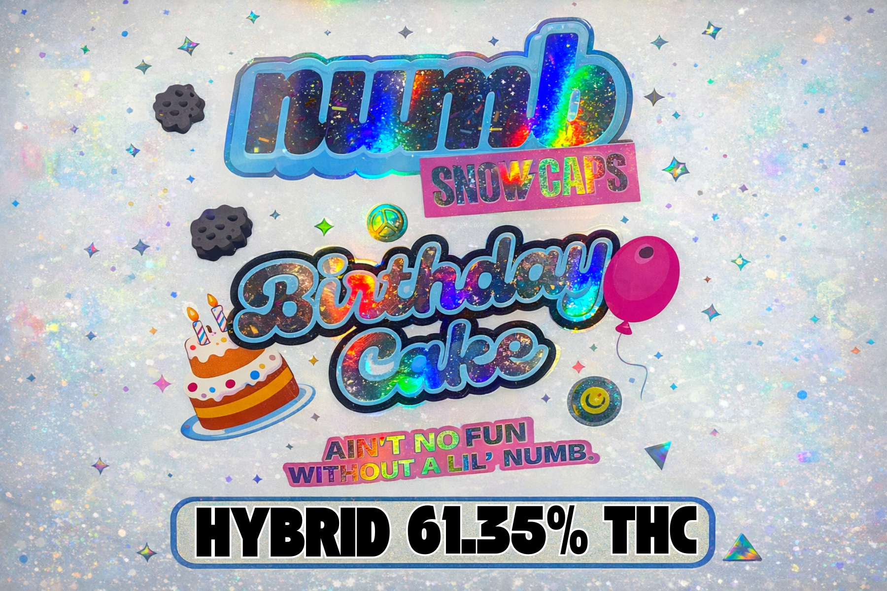 Birthday Cake  | BULK Snowcaps