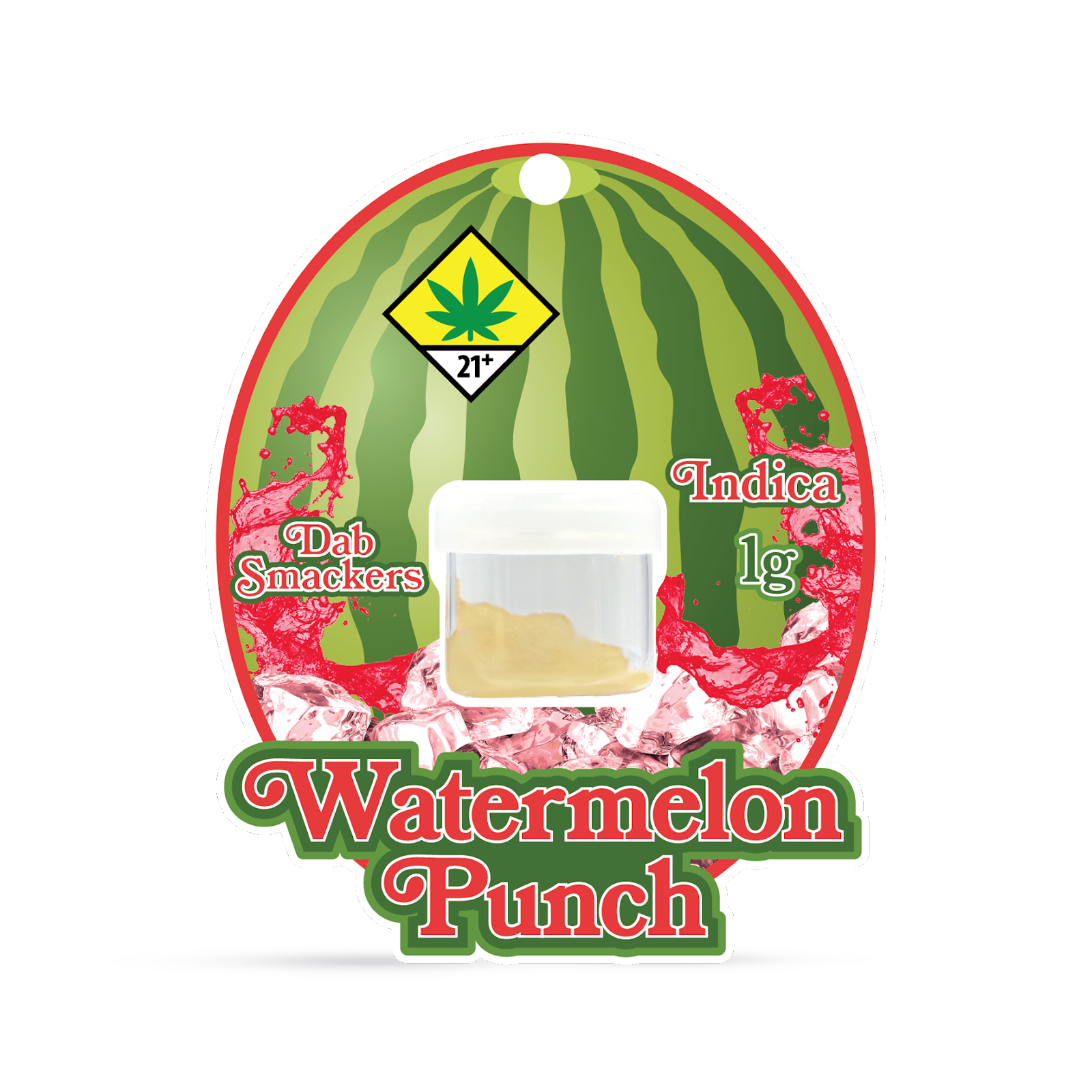 Watermelon Punch Dab Smackers | 1g